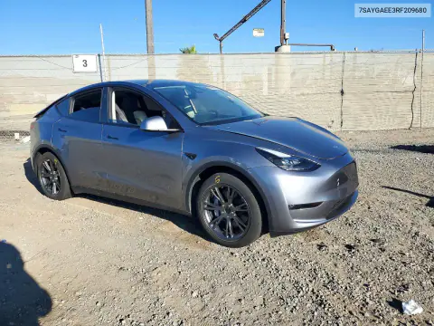 2024 Tesla Model Y VIN 7SAYGAEE3RF209680 фото 4