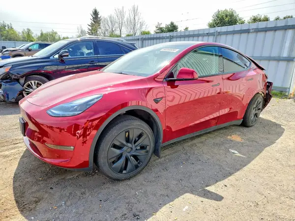 7SAYGDEE7SF286205 — 2025 Tesla Model Y, Задняя часть (Rear End), фото до ремонта