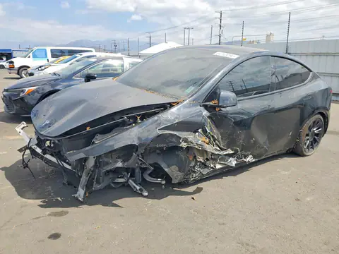 7SAYGDED7SF219854 — 2025 Tesla Model Y, Передняя часть (Front End), фото до ремонта