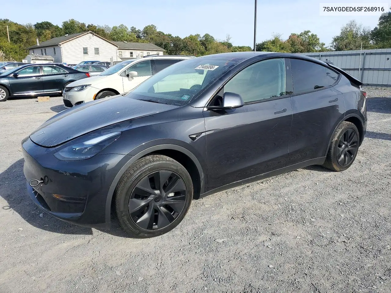 2025 Tesla Model Y VIN 7SAYGDED6SF268916 фото 1