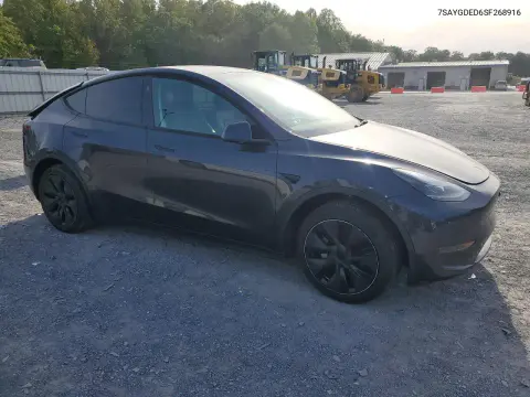 2025 Tesla Model Y VIN 7SAYGDED6SF268916 фото 4