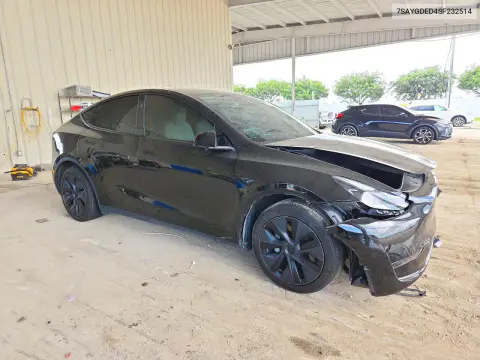 2025 Tesla Model Y VIN 7SAYGDED4SF232514 фото 4