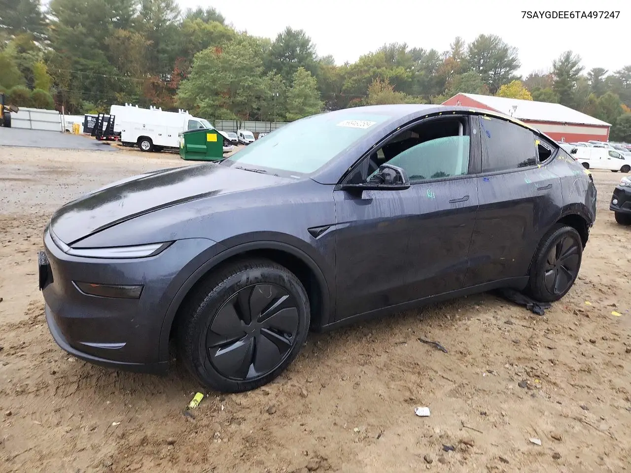 2026 Tesla Model Y VIN 7SAYGDEE6TA497247 фото 1