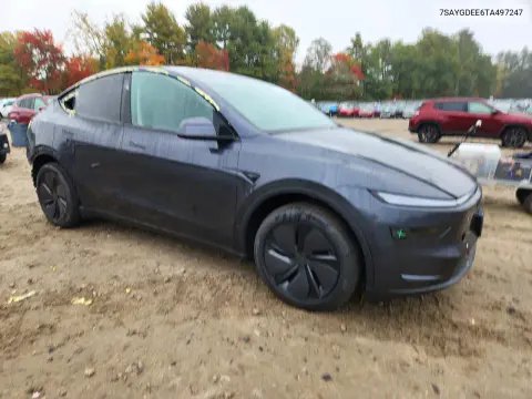 2026 Tesla Model Y VIN 7SAYGDEE6TA497247 фото 4