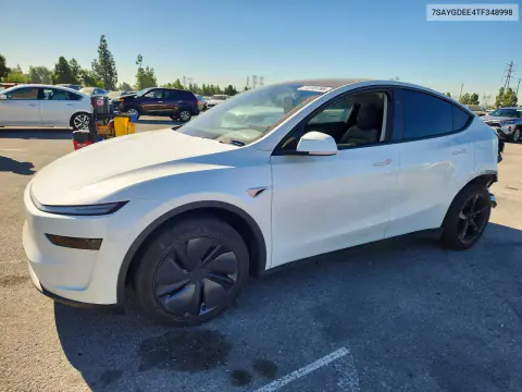 2026 Tesla Model Y VIN 7SAYGDEE4TF348998 фото 1