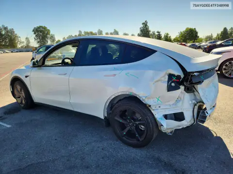 2026 Tesla Model Y VIN 7SAYGDEE4TF348998 фото 2