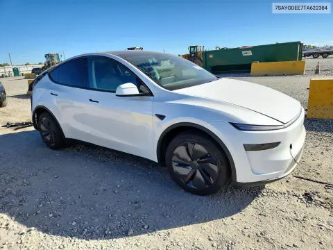 2026 Tesla Model Y VIN 7SAYGDEE7TA622384 фото 4