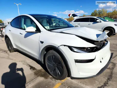 2026 Tesla Model Y VIN 7SAYGDEE1TF334329 фото 4