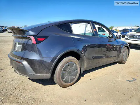 2026 Tesla Model Y VIN 7SAYGDED5TA699746 фото 3