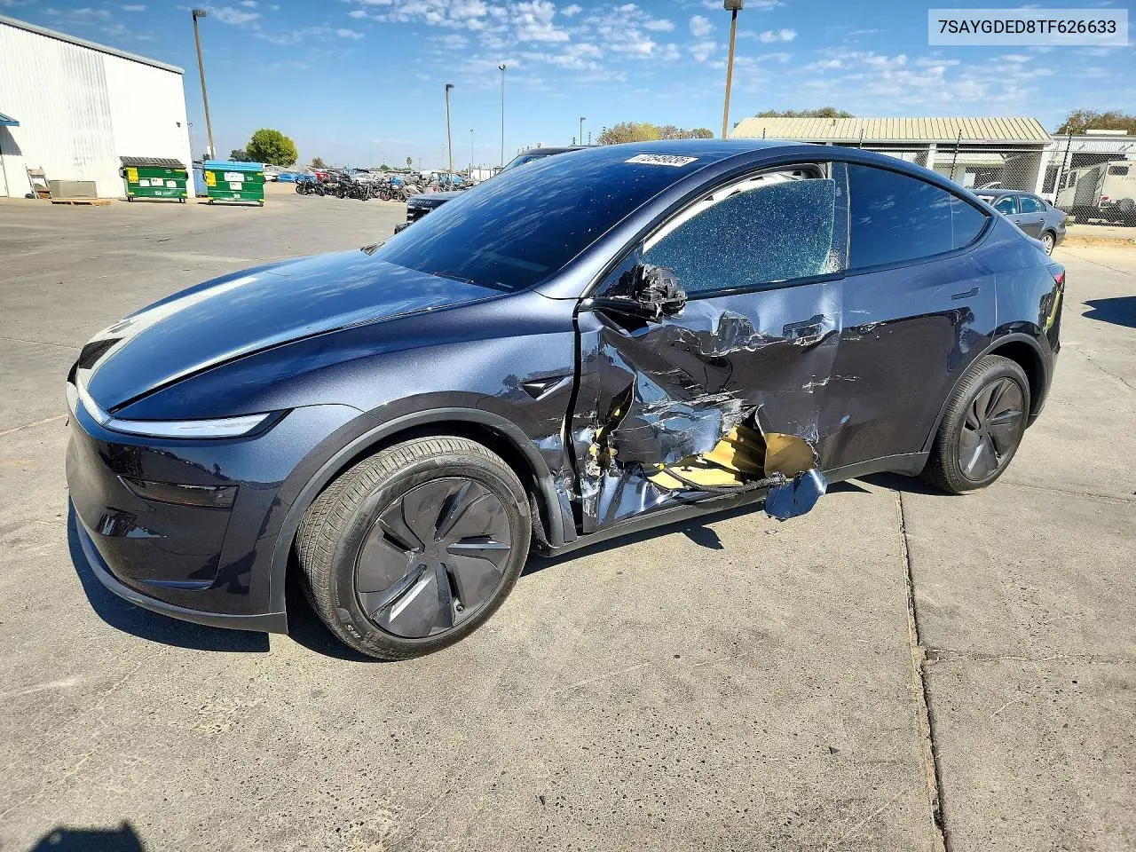 2026 Tesla Model Y VIN 7SAYGDED8TF626633 фото 1