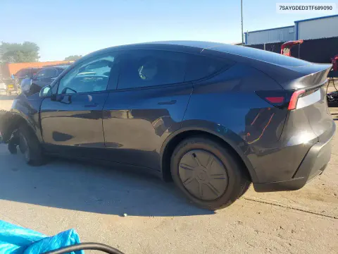 2026 Tesla Model Y VIN 7SAYGDED3TF689090 фото 2