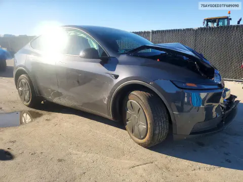 2026 Tesla Model Y VIN 7SAYGDED3TF689090 фото 4