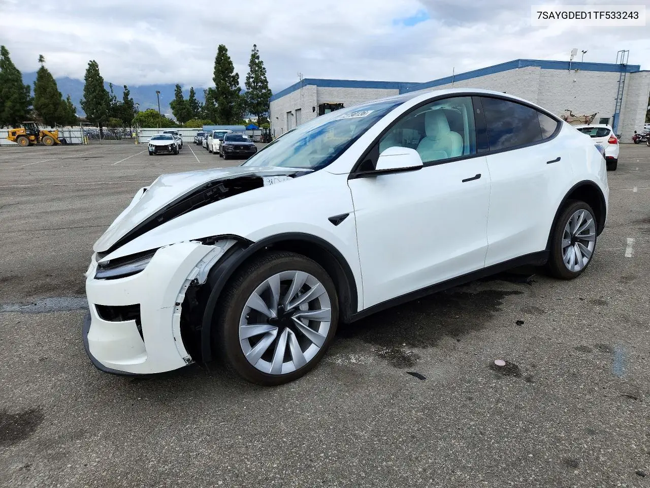2026 Tesla Model Y VIN 7SAYGDED1TF533243 фото 1
