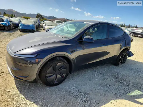 7SAYGDED5TF613595 — 2026 Tesla Model Y, Задняя часть, фото до ремонта