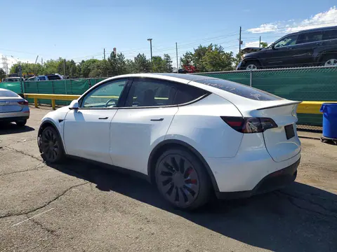 2022 Tesla Y VIN 7SAYGDEF4NF405969 фото 2