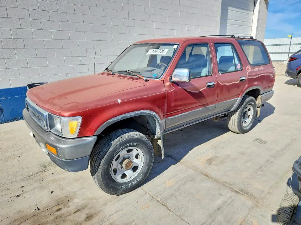 1990 TOYOTA 4RUNNER VIN JT3VN39W0L0020077 фото 1