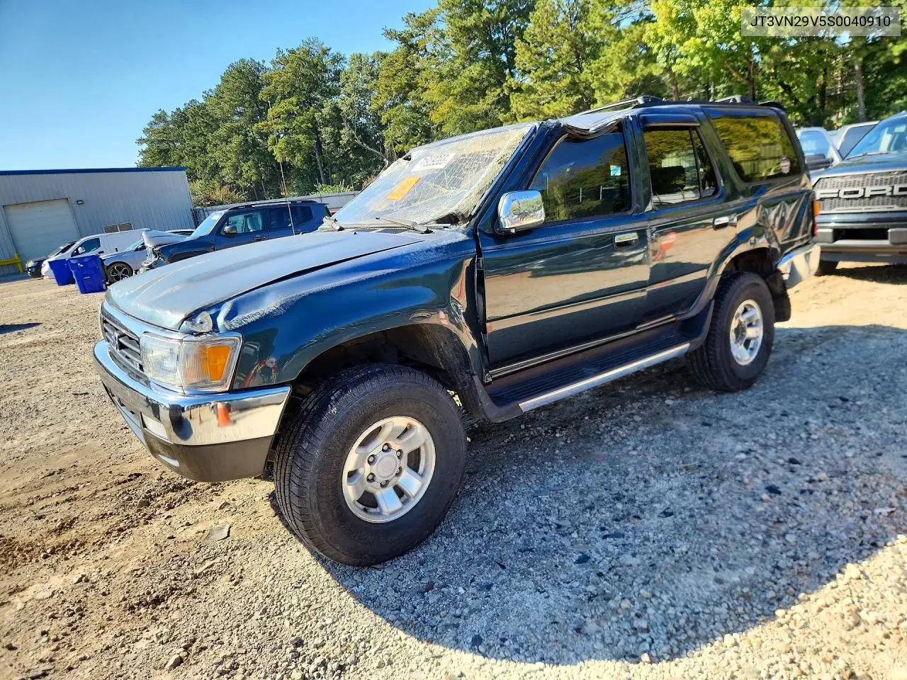 JT3VN29V5S0040910 Toyota 4RUNNER 1995 — повреждение Переворот, фото до ремонта