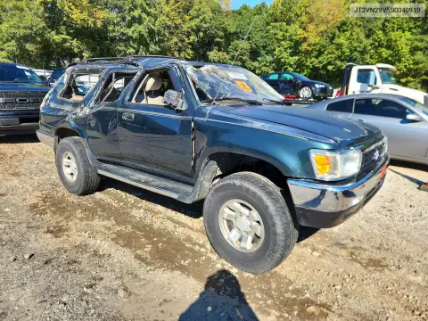 JT3VN29V5S0040910 — 1995 Toyota 4RUNNER, фото 4 с аукциона Copart, Переворот