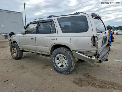 1996 Toyota 4Runner Sr5 VIN JT3HN86R0T0048941 фото 2
