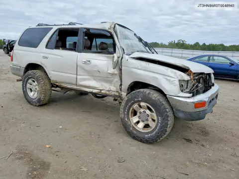 1996 Toyota 4Runner Sr5 VIN JT3HN86R0T0048941 фото 4