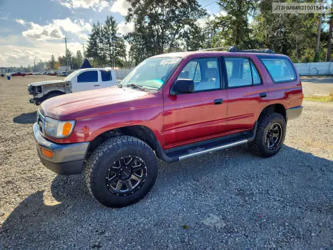 JT3HM84R2T0015414 — 1996 Toyota 4RUNNER, Задняя часть, фото до ремонта