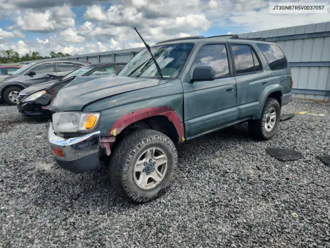 JT3GN87R5V0037057 — 1997 Toyota 4RUNNER, Передняя часть, фото до ремонта