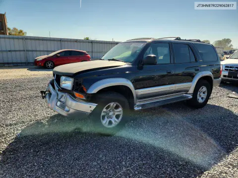 JT3HN87R229062817 — 2002 Toyota 4RUNNER, Передняя часть, фото до ремонта