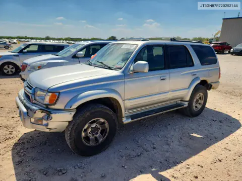 JT3GN87R720252144 — 2002 Toyota 4RUNNER, Мелкие вмятины и царапины, фото до ремонта