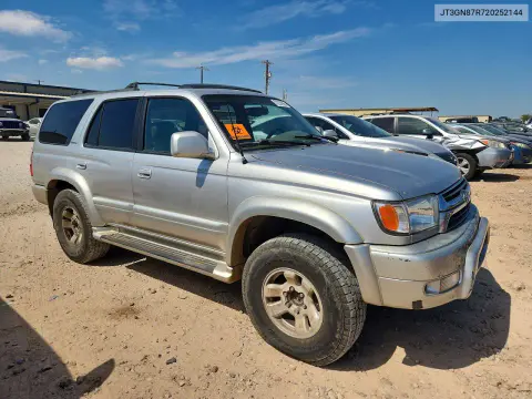 2002 Toyota 4Runner Limited VIN JT3GN87R720252144 фото 4
