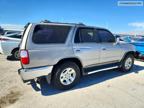 2002 Toyota 4Runner Sr5 VIN JT3GN86R520221895 фото 3