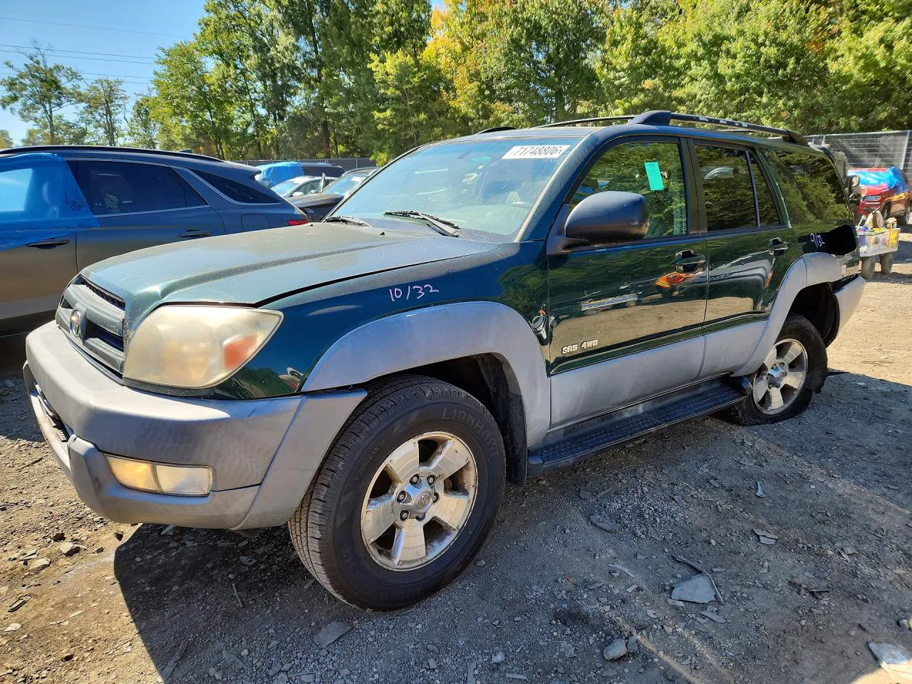 2003 Toyota 4Runner Sr5 VIN JTEBU14R230003218 фото 1