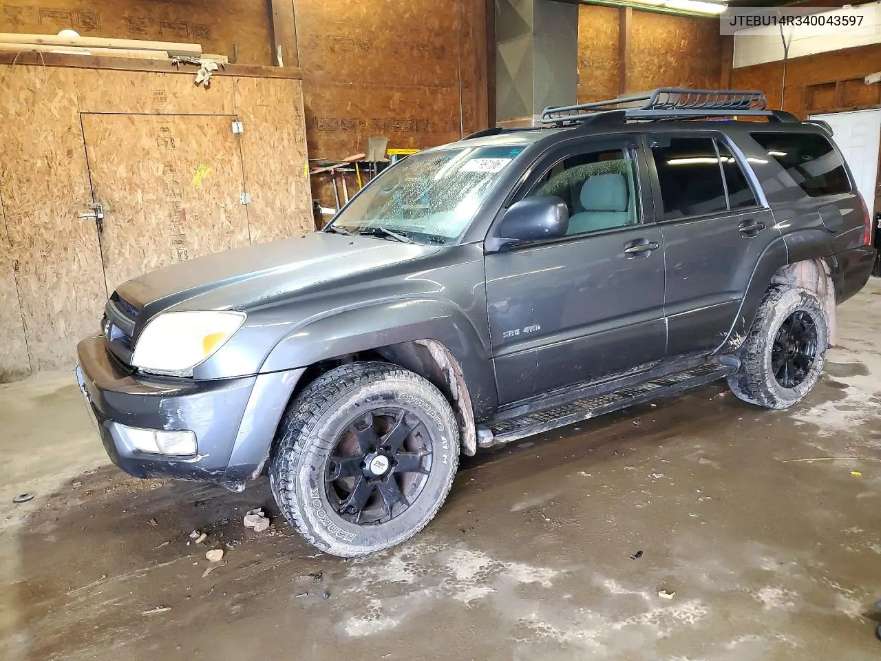 2004 Toyota 4Runner Sr5 VIN JTEBU14R340043597 фото 1