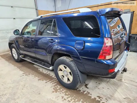 2004 Toyota 4Runner Limited VIN JTEBT17R848012510 фото 2