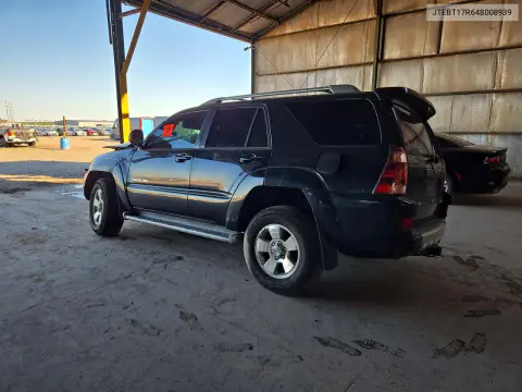 2004 Toyota 4Runner Limited VIN JTEBT17R648008939 фото 2