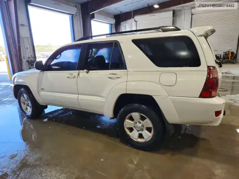 2004 Toyota 4Runner Sr5 VIN JTEZU14R048018432 фото 2