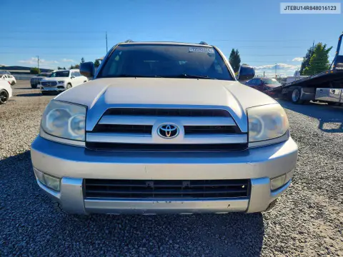 2004 Toyota 4Runner Sr5 VIN JTEBU14R848016123 фото 5