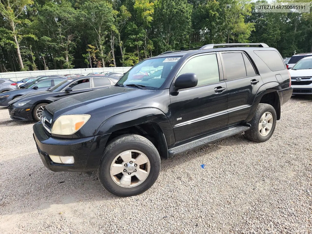 2005 Toyota 4Runner Sr5 VIN JTEZU14R750045191 фото 1