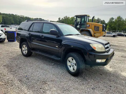 2005 Toyota 4Runner Sr5 VIN JTEZU14R750045191 фото 4