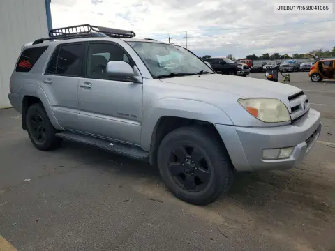 2005 Toyota 4Runner Limited VIN JTEBU17R658041065 фото 4