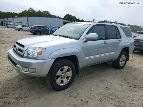 JTEBT17R950051364 — 2005 Toyota 4RUNNER, Подтопление, фото до ремонта