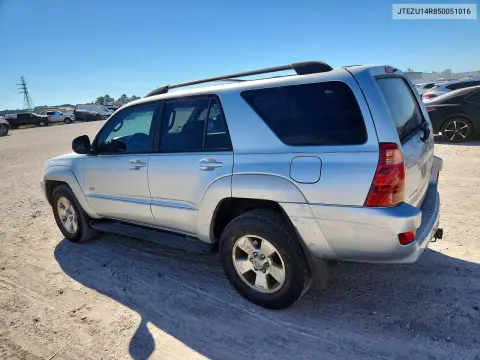 2005 Toyota 4Runner Sr5 VIN JTEZU14R850051016 фото 2