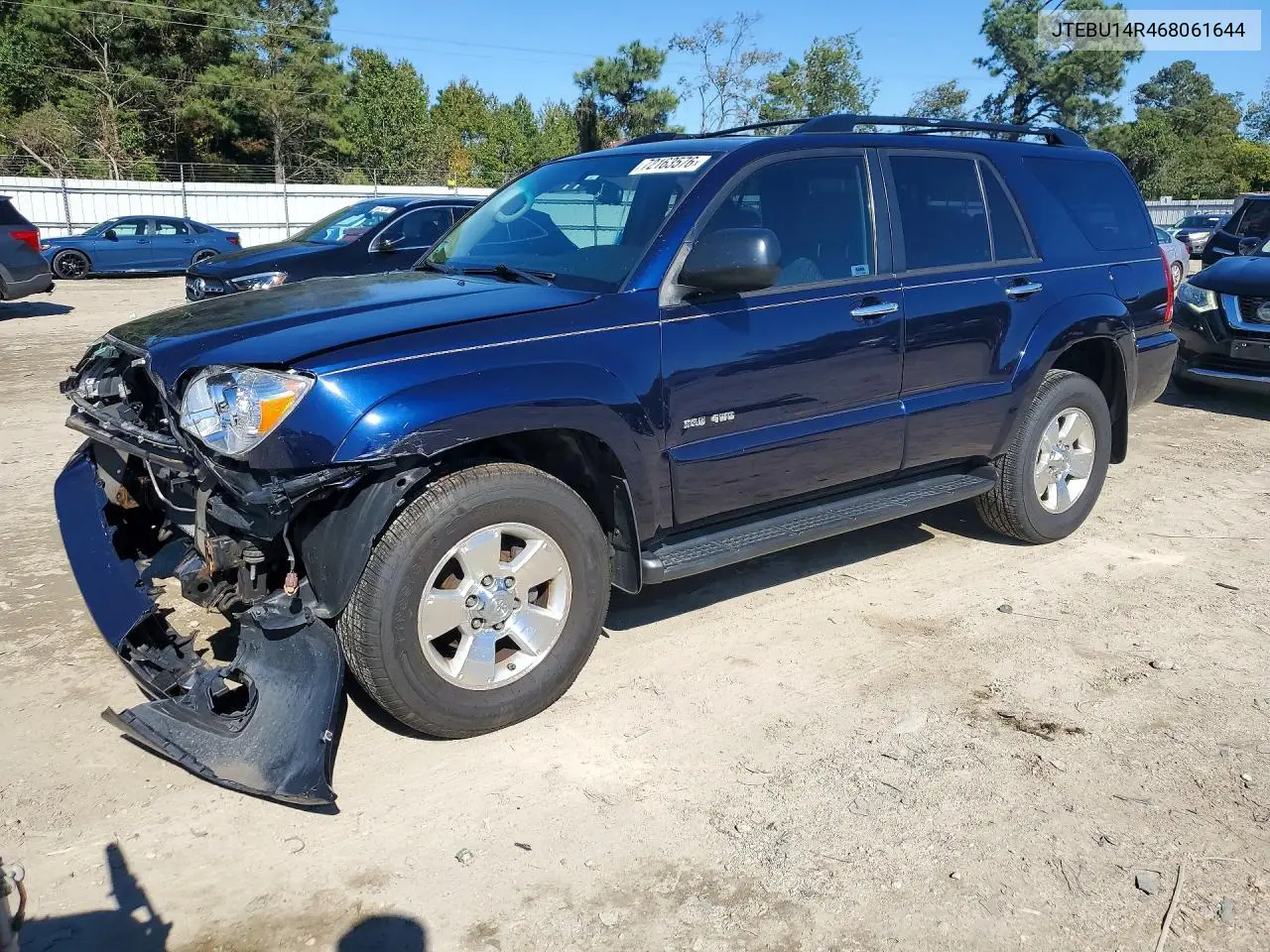 JTEBU14R468061644 Toyota 4RUNNER 2006 — повреждение Передняя часть, фото до ремонта
