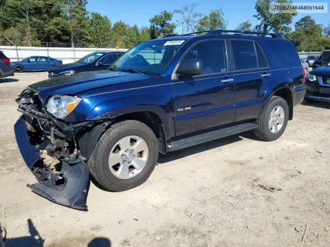 JTEBU14R468061644 — 2006 Toyota 4RUNNER, Передняя часть, фото до ремонта