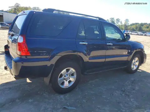JTEBU14R468061644 — 2006 Toyota 4RUNNER, фото 3 с аукциона Copart, Передняя часть
