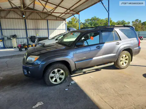 JTEBT14R268032839 — 2006 Toyota 4RUNNER, Естественный износ, фото до ремонта