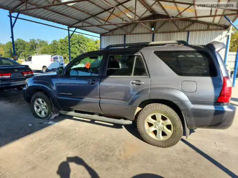 JTEBT14R268032839 — 2006 Toyota 4RUNNER, фото 2 с аукциона Copart 22.10.2026, Естественный износ