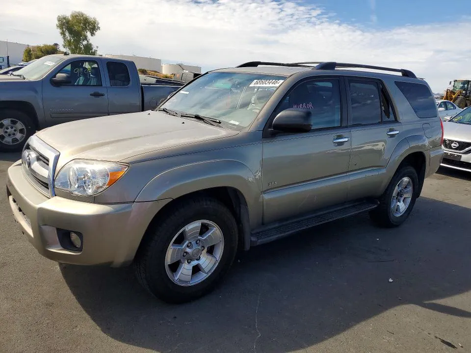 2007 TOYOTA 4RUNNER VIN JTEZU14R670086155 фото 1