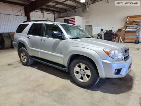 2007 Toyota 4Runner Sr5 VIN JTEZU14R578088612 фото 4