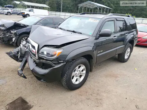 JTEBU14R578102199 — 2007 Toyota 4RUNNER, Передняя часть, фото до ремонта