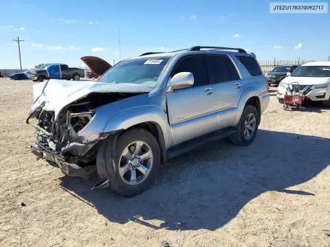 2007 Toyota 4Runner Limited VIN JTEZU17R370092717 фото 1